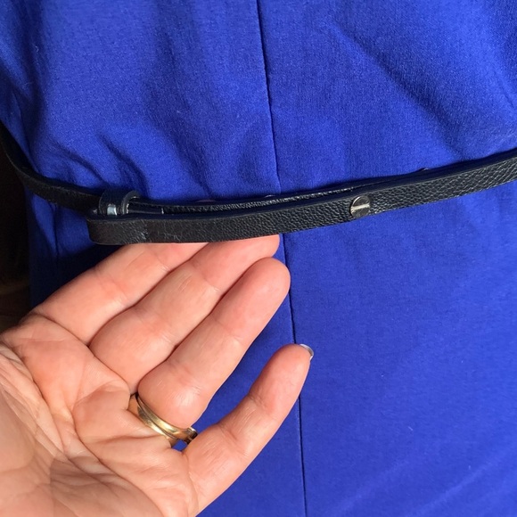 Royal Blue Dress Career Business Work Formal Stretch size Small Stretchy Comfort - Picture 4 of 13